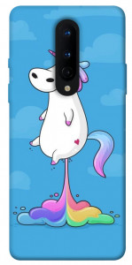 Чехол Единорог с радугой 2 для OnePlus 8