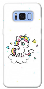 Чехол Единорог на облаке для Galaxy S8 (G950)