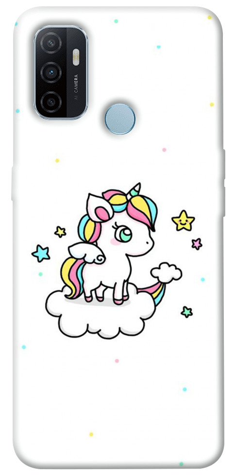 

Чехол Единорог на облаке для Oppo A53 1129999