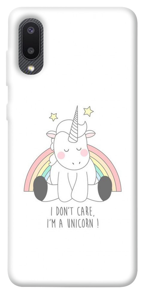 Чехол I don't care для Galaxy A02