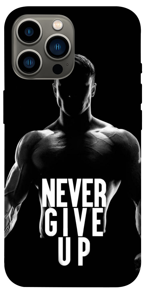 Чохол Never give up для iPhone 12 Pro Max