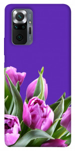Чехол Тюльпаны для Xiaomi Redmi Note 10 Pro