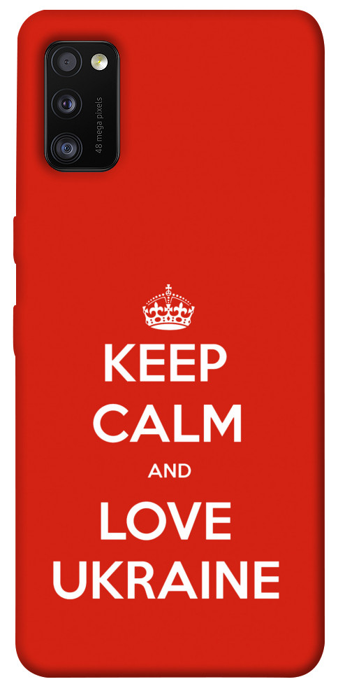 

Чехол Keep calm and love Ukraine для Galaxy A41 (2020) 1148751