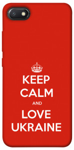 Чехол Keep calm and love Ukraine для Xiaomi Redmi 6A