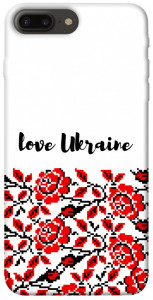 Чехол Love Ukraine для iPhone 8 plus (5.5")