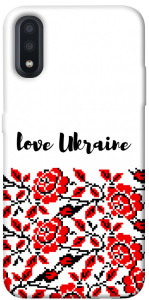 Чохол Love Ukraine для Galaxy A01