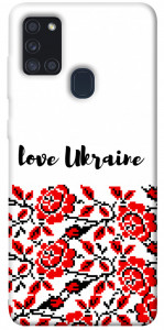 Чохол Love Ukraine для Galaxy A21s (2020)