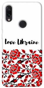 Чехол Love Ukraine для Xiaomi Redmi Note 7S