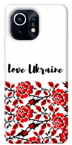 Чехол Love Ukraine для Xiaomi Mi 11