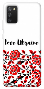 Чехол Love Ukraine для Galaxy A02s