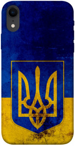 Чехол Украинский герб для iPhone XR