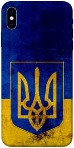 Чехол Украинский герб для iPhone XS (5.8")
