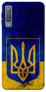 Чехол Украинский герб для Galaxy A7 (2018)