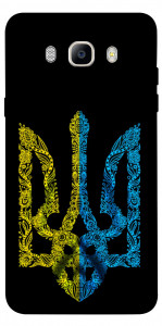 Чехол Жовтоблакитний герб для Galaxy J5 (2016)