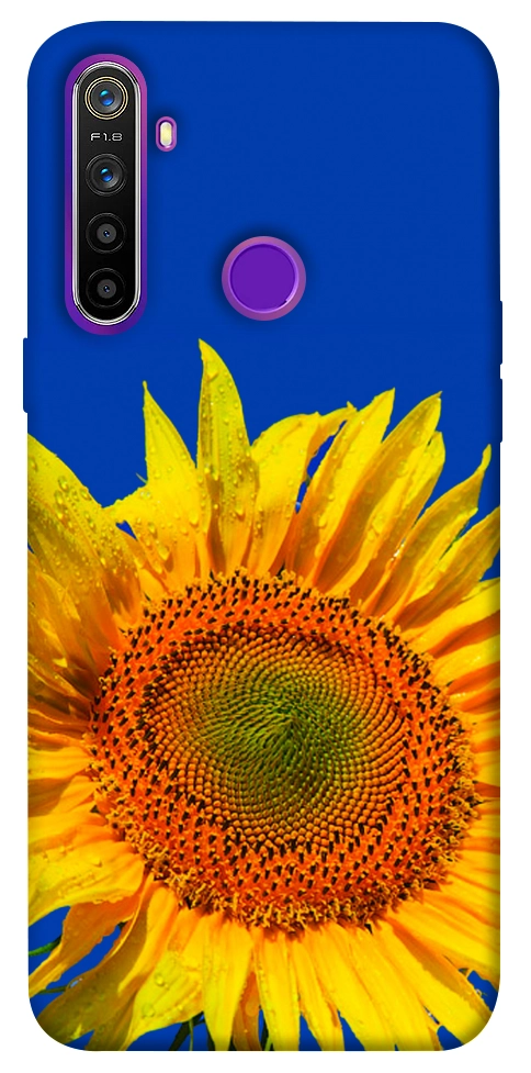 Чехол Sunflower для Realme 5