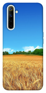 Чехол Пшеничное поле для Realme 6