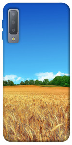 Чехол Пшеничное поле для Galaxy A7 (2018)