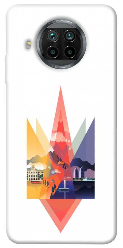 

Чехол Украина иллюстрация для Xiaomi Redmi Note 9 Pro 5G 1151690