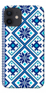 Чохол Синя вишиванка для iPhone 12 mini