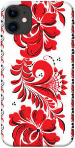 Чехол Червона вишиванка для iPhone 11