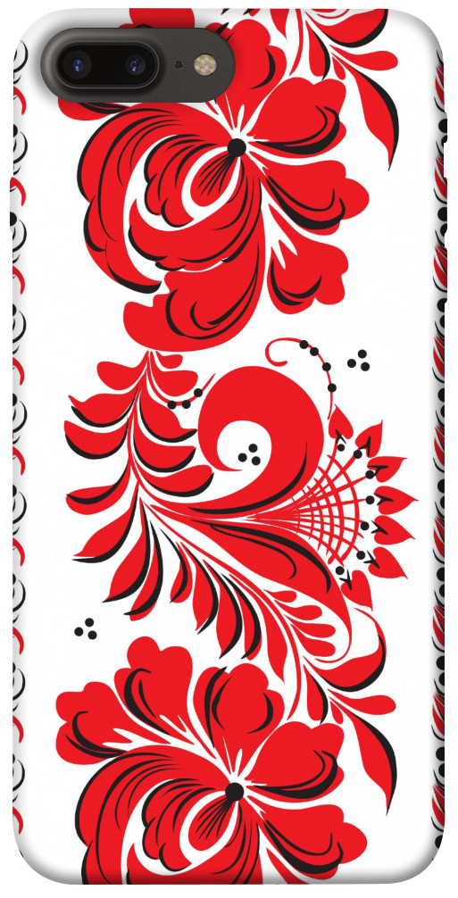 Чехол Червона вишиванка для iPhone 7 Plus