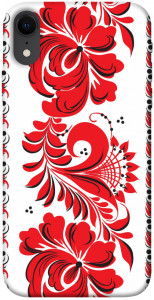 Чехол Червона вишиванка для iPhone XR