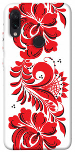 Чехол Червона вишиванка для Xiaomi Redmi Note 7