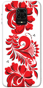 Чехол Червона вишиванка для Xiaomi Redmi Note 9 Pro