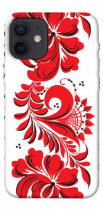 Чохол Червона вишиванка для iPhone 12 mini