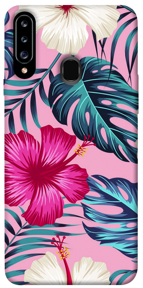 Чохол Flower power для Galaxy A20s (2019)