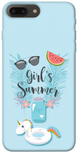 Чехол Girls summer для iPhone 8 plus (5.5")