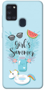 Чохол Girls summer для Galaxy A21s (2020)