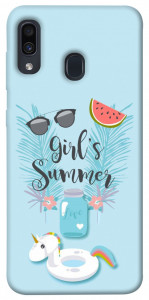 Чохол Girls summer для Samsung Galaxy A20 A205F