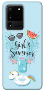 Чехол Girls summer для Galaxy S20 Ultra (2020)