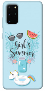 Чехол Girls summer для Galaxy S20 Plus (2020)