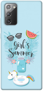 Чохол Girls summer для Galaxy Note 20