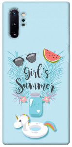Чехол Girls summer для Galaxy Note 10+ (2019)