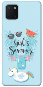 Чехол Girls summer для Galaxy Note 10 Lite (2020)