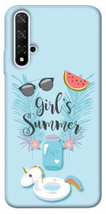 Чохол Girls summer для Huawei Honor 20