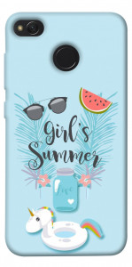 Чехол Girls summer для Xiaomi Redmi 4X