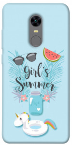 Чехол Girls summer для Xiaomi Redmi 5 Plus