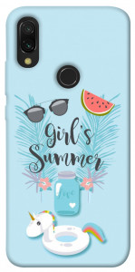 Чехол Girls summer для Xiaomi Redmi 7