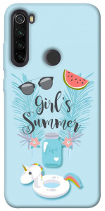 Чохол Girls summer для Xiaomi Redmi Note 8T