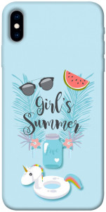 Чехол Girls summer для iPhone XS (5.8")