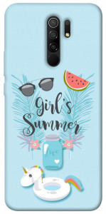 Чехол Girls summer для Xiaomi Redmi 9