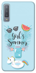 Чехол Girls summer для Galaxy A7 (2018)