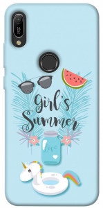 Чехол Girls summer для Huawei Y6 (2019)