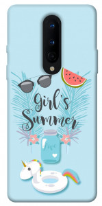 Чехол Girls summer для OnePlus 8