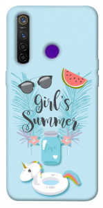 Чехол Girls summer для Realme 5 Pro
