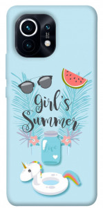 Чехол Girls summer для Xiaomi Mi 11